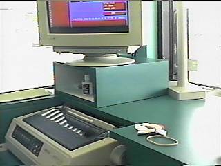 Monitor and printer